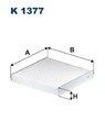 FILTRON Filter, Innenraumluft K 1377 für FORD