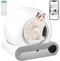 Katzenklo Selbstreinigende Katzentoilette mit Müllsack für Mehrere Katzen 65L+9L