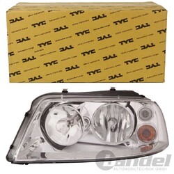 TYC HAUPTSCHEINWERFER H7/H1 LINKS passend für SEAT ALHAMBRA 1.8 - 2.0 TDI