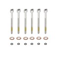 6x Dichtungssatz Febi Dehnschrauben für CR Injektor Mercedes Benz V6 OM642
