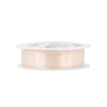 3mm Satinband 50m Schleifenband Geschenkband Dekoband Stoffband Uni Champagner