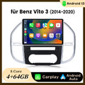 11.5'' Carplay Android13 Autoradio GPS Navi BT WIFI SWC 64G Für Benz Vito 3 W447