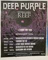 Deep Purple Tourdaten Anzeige 2024 Reef einmalig Zeitungsanzeige Zuschneiden 7x5""