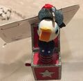 Disney Store Donald Entenjack in der Box nickender Kopf Weihnachtsbaum Bauble Deko