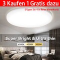 LED Deckenleuchte Rund Deckenlampe Für Flur Wohnzimmer Schlafzimmer Küche Bade
