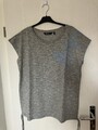 T-Shirt  Top Gr. 42/44 NEU Ulla Popken grau