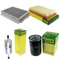 MANN-FILTER Inspektionspaket Filtersatz passend für Jaguar S-Type 3.0 V6