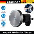 15W Auto Wireless Charger Handyhalterung Ladegerät Für iPhone 14 13 12 Pro Max