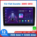 Für Fiat Ducato 2006-2013 Autoradio GPS Navi Sat WIFI BT Android12 Carplay 2+32G