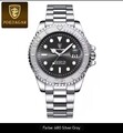 POEDAGAR Luxus Männer Uhr Business Quarz Sport Wasserdicht Edelstahl + box