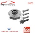 RADLAGERSATZ RADLAGER SATZ PAAR VORNE FEBI BILSTEIN 27342 2PCS P FÜR AUDI A3