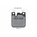 1x Textar Bremsbelagsatz hinten für BMW 1er F20 F21 2er F22 F23 3er | 519169