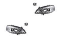 Scheinwerfer Set Halogen passend für Opel Astra G 02/1998-01/2005 H7 HB3 +Nebel