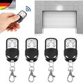 433MHz Universal Fernbedienung Funk Garagentor Alarm Handsender+4X Fernbedienung