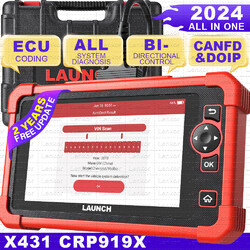 2025 Launch X431 CRP919X KFZ PROFI OBD2 Diagnosegerät Scanner Alle System TPMS 