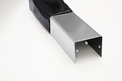 Alu U-Profil Leiste UProfil Profil Blechprofil Schiene 1m 100cm U Kantenschutz✅✅Länge nach Wunschmaß✅✅Blitzversand✅✅versch. Stärken✅✅
