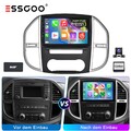 DAB+ Android 13 Autoradio Carplay GPS KAM Für Mercedes Benz Vito W447 2014-2020