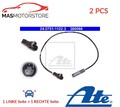 ABS SENSOR DREHZAHLFÜHLER PAAR HINTEN ATE 240751-11223 2PCS P NEU OE QUALITÄT