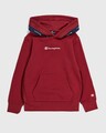  Kapuzen Hoodie HERREN Champion Pullover Banda jacquard Rot poliestere Felpato 