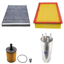 Filter Set Inspektionspaket für 1.9 2.5 TDI VW T5 Bus Transporter Multivan