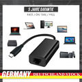 USB C auf LAN Adapter Netzwerk Ethernet Konverter USB 3.0 Gigabit LAN RJ45