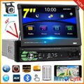 1 DIN Autoradio mit 7" Touchscreen Bildschirm Bluetooth USB TF Radio MP5 Player