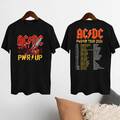 2024 ACDC Pwr Up World Tour Shirt, Rock Band ACDC Graphic Shirt, ACDC Band shirt