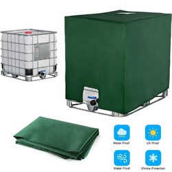 IBC 1000L Container Abdeckung UV Schutz Frostschutz Hülle Haube Regenwassertank