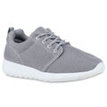 Damen Sportschuhe Laufschuhe Strick Schnürer Profil-Sohle 838395 Schuhe