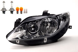 Scheinwerfer Halogen passend für Seat Ibiza 6J 03/2008 -02/12 Links Leuchtmittel