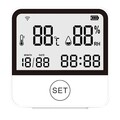 Digitaler Temperatur Und Feuchtigkeit Monitor Innen Draußen Thermometer