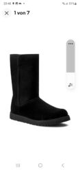 Ugg Damen Winter-Boots Schuhe Michelle 1013462 Black Stiefel Lammfell gr.43