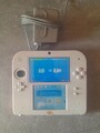 Nintendo 2DS Weiß & Rot Handheld Konsole + Lade Kabel Getestet TOP 