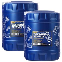 20 LITER MANNOL ATF ÖL DEXRON 2 II D AUTOMATIK GETRIEBEÖL SERVOÖL HYDRAULIKÖL