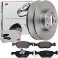 NK BREMSSCHEIBEN 257mm massiv + BELÄGE VORNE passend für FIAT PUNTO 188