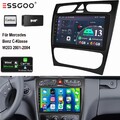 DAB+ Android 13 Carplay Autoradio GPS 64G Für Benz C/CLK/G Klasse W203 W209 W463