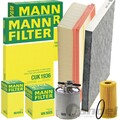 MANN FILTER  INSPEKTIONSPAKET passend für NISSAN QASHQAI J10+X-TRAIL T31 dCi