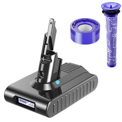 9000mAh Akku für Dyson V7 SV11 Motorhead Absolute V7 Animal Clean mit Anzeige