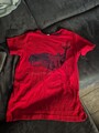 cooles T-Shirt Gr. 116 / 122 Junge rot Shirt Wahlfisch 6 - 7 Jahre v. Esprit 