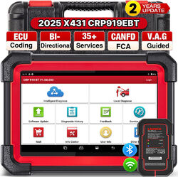 Launch X431 CRP919E BT Profi KFZ OBD2 Diagnosegerät ALLE System ECU  Codierung