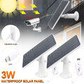 2XSolar Panels 9.8ft for Eufy Cam Eufycam E/2C/E/2 Pro Wall Mount W/ Power Cable
