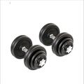 MAXXIVA Kurzhantel-Set 60 kg Gusseisen 16 Gewichtsscheiben Sternverschluss