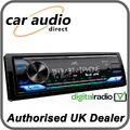 JVC KD-X482DBT Mechless Digital Media Receiver mit Bluetooth Front USB/AUX DSP
