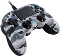 PS4 Gaming Controller Camo Grey kabelgebunden Wired - Nacon Sony Playstation