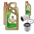 FEBI Inspektionspaket 11L Castrol EDGE Titanium FST 5W-30 LL für Audi A8 4H2