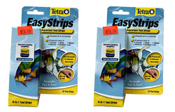 (2er Pack) Tetra EasyStrips 6-in-1 Aquarium 25ct Teststreifen Wassertest 19542