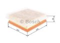 BOSCH F 026 400 235 Luftfilter  für OPEL Filtereinsatz