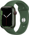 Apple Watch Series 7 45mm Aluminium Sport Band Grün Cellular - DE Händler