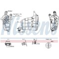 1x Ausgleichsbehälter, Kühlmittel NISSENS 996301 passend für VW