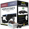 Für SKODA Octavia IV Typ NX3 Anhängerkupplung schwenkbar +eSatz 13pol 01.20- NEU